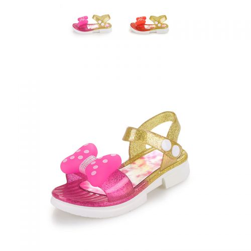 Sandales enfants paillette pour été - semelle plastique Ref 1052387