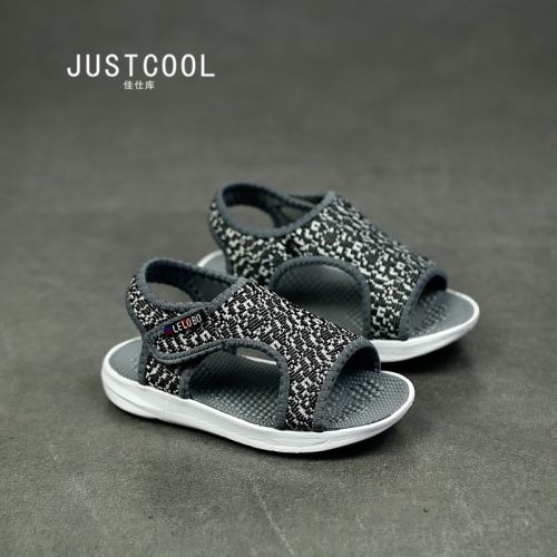 Sandales enfants JUSTCOOL Tête de poisson suture voiture pour été - Ref 1052513