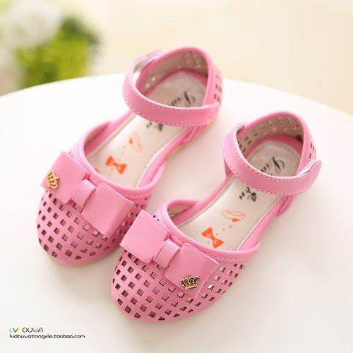 Sandales enfants en PU Baotou creux pour été - semelle plastique Ref 1052648