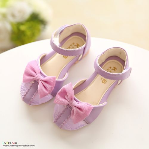 Sandales enfants en PU Baotou pour été - Ref 1052825