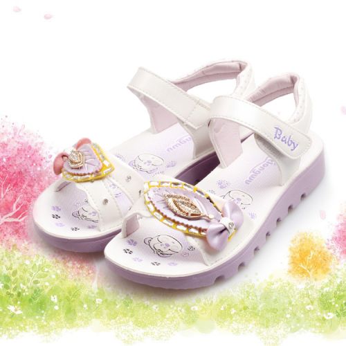Sandales enfants en similicuir coutures cuir pour été - semelle PU Ref 1052947
