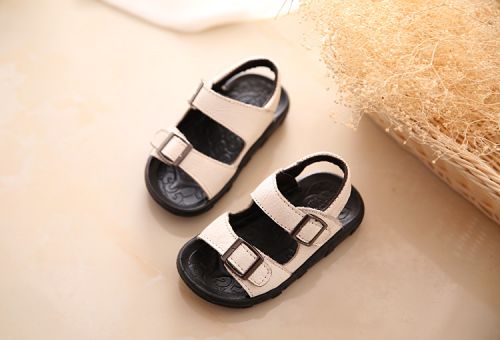 Sandales enfants en cuir pour été - Ref 1053058