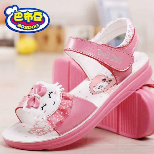Sandales enfants en PU BOBDOG avec perles pour été - semelle Ref 1053114