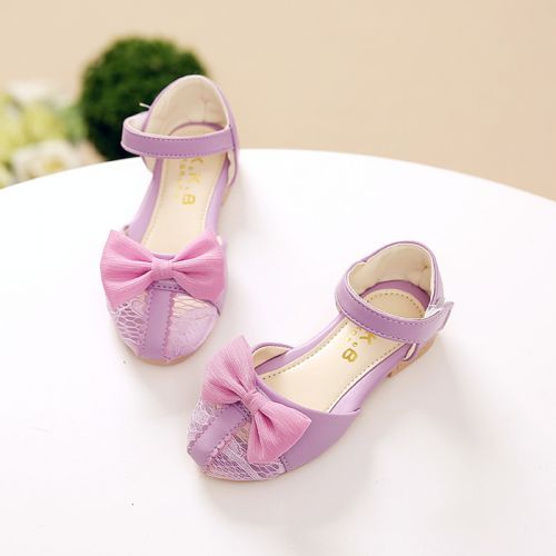 Sandales enfants en PU Baotou creux pour été - Ref 1053252