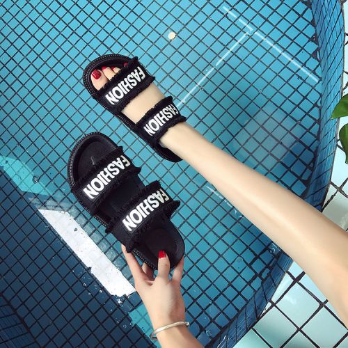 Sandales femme en PU - semelle caoutchouc Ref 2666078