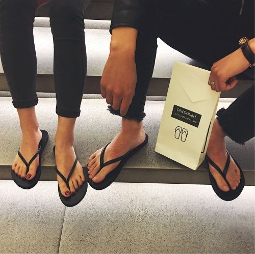 Sandales femme ONEDOUBLE en PU - semelle caoutchouc Ref 2666104