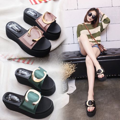 Sandales femme en tissu - semelle polyurethane Ref 2666113