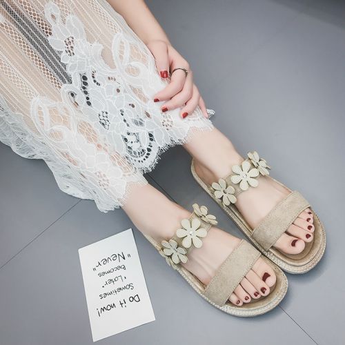 Sandales femme CRRCRRCRR en Daim - semelle caoutchouc Ref 2666197