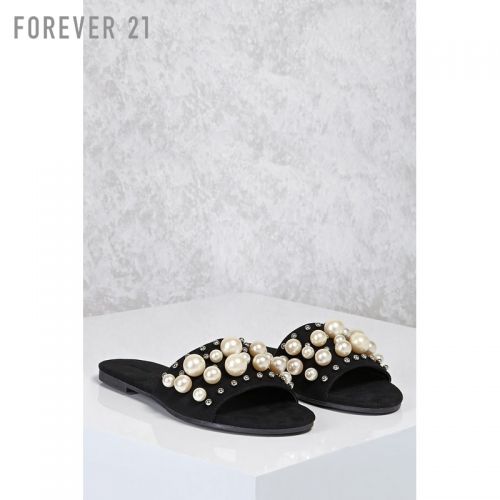 Sandales femme FOREVER 21 en PU - Ref 2666302
