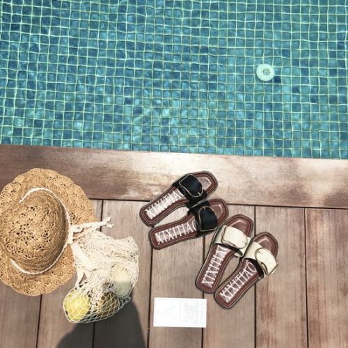 Sandales femme en plastique - Ref 2666338