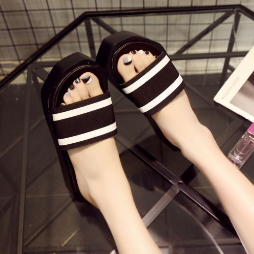 Sandales femme RUVCAAOS en tissu - semelle polyurethane Ref 2666343