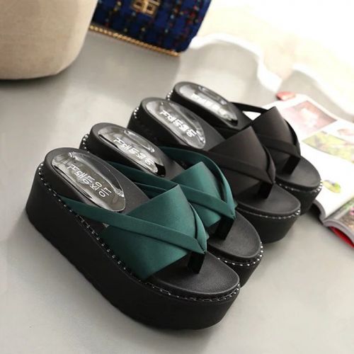 Sandales femme en tissu - semelle Compose a la fin Ref 2666356