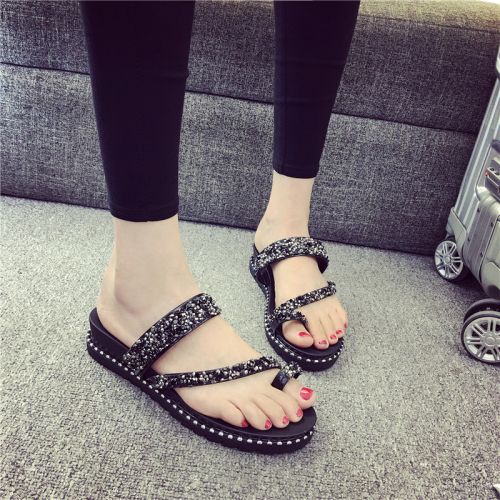 Sandales femme en PU - semelle Compose a la fin Ref 2666359