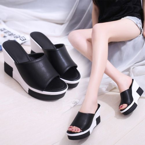 Sandales femme en PU - semelle polyurethane Ref 2666400