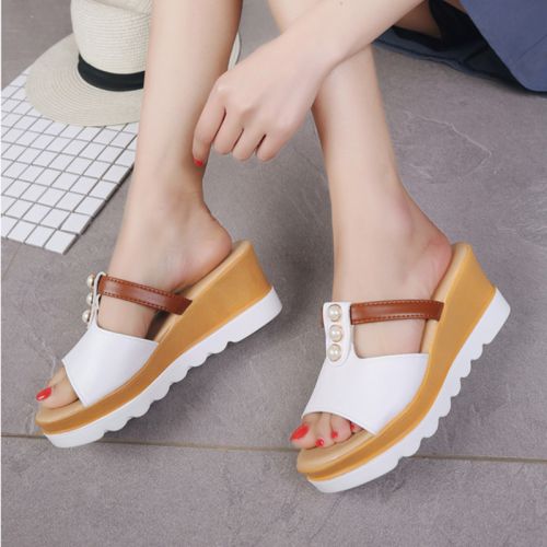 Sandales femme en PU - Ref 2666426