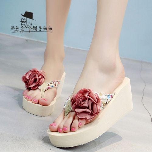 Sandales femme en tissu - semelle mousse de caoutchouc Ref 2666430