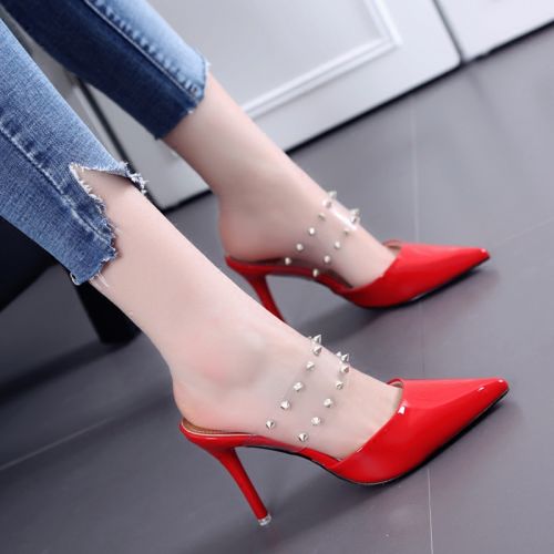 Sandales femme en PU - semelle caoutchouc Ref 2666448