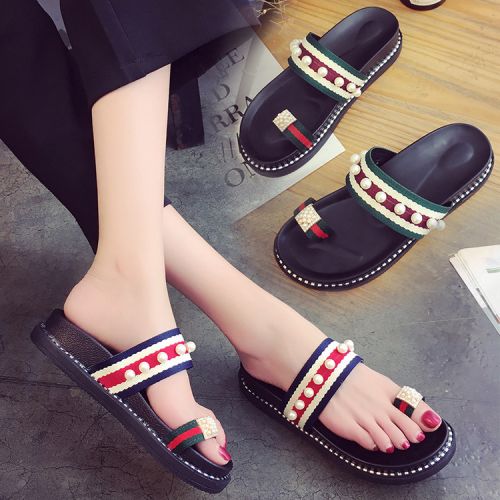 Sandales femme en PU - semelle caoutchouc Ref 2666470