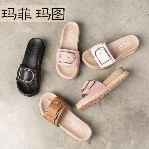Sandales femme MAFE MATO en couche de cuir premiere - semelle caoutchouc Ref 2666497