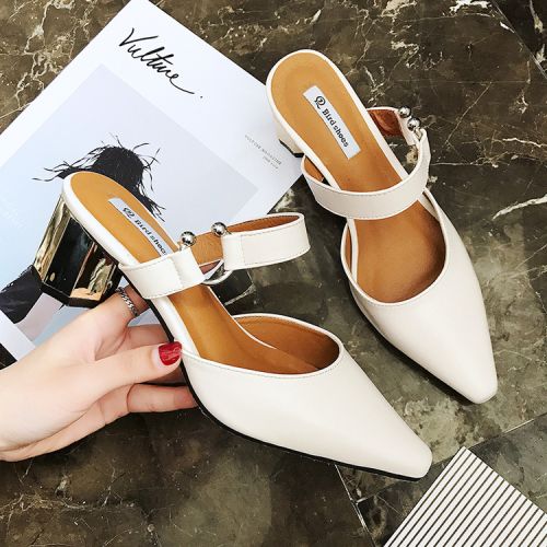 Sandales femme en PU - semelle caoutchouc Ref 2666501