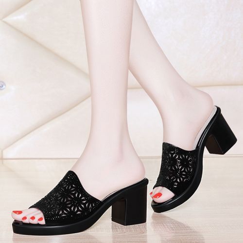 Sandales femme en PU - semelle polyurethane Ref 2666505
