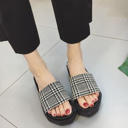 Sandales femme CRRCRRCRR en tissu - semelle Compose a la fin Ref 2666515