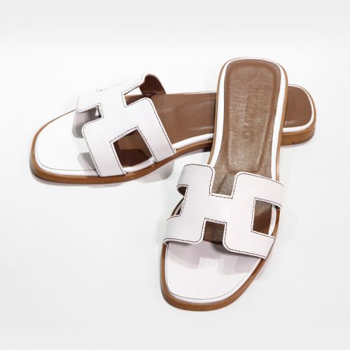 Sandales femme KOZRNG en couche de cuir premiere - semelle veritable Ref 2666516
