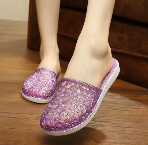 Sandales femme en plastique - semelle PVC Ref 2666537