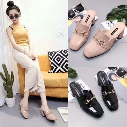 Sandales femme en PU - semelle caoutchouc Ref 2666547