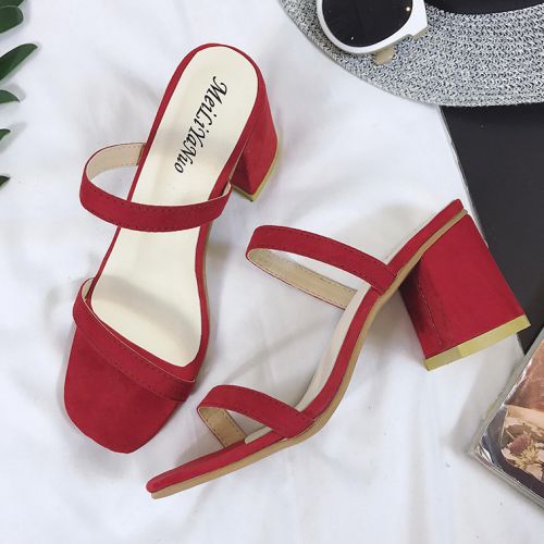 Sandales femme SONLARFU en PU - semelle caoutchouc Ref 2666549