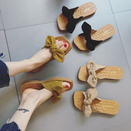 Sandales femme en Daim - semelle caoutchouc Ref 2666552