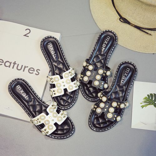 Sandales femme en PU - semelle caoutchouc Ref 2666594