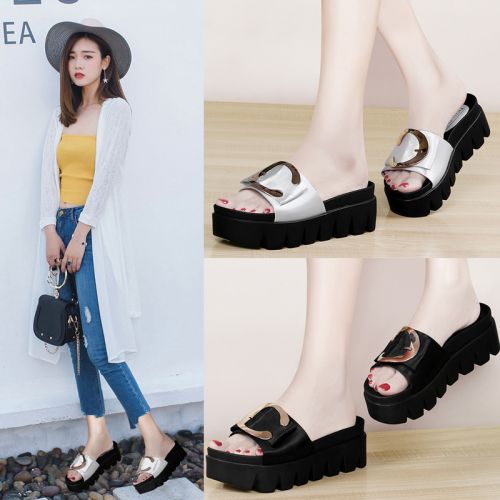 Sandales femme en PU - semelle polyurethane Ref 2666618