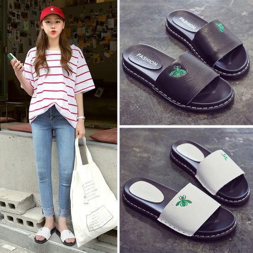 Sandales femme LAFSKA en couche de cuir premiere - semelle caoutchouc Ref 2666655