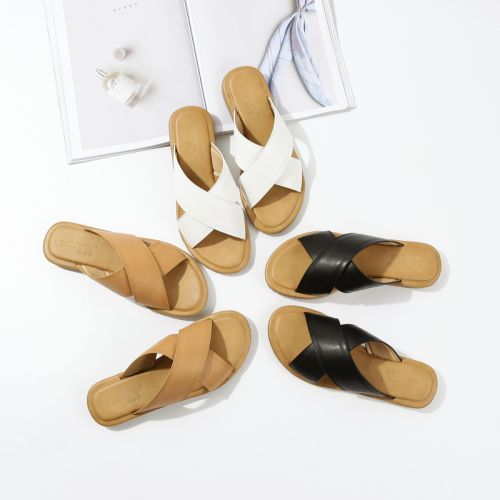 Sandales femme en PU - semelle TPR tendon Ref 2666664