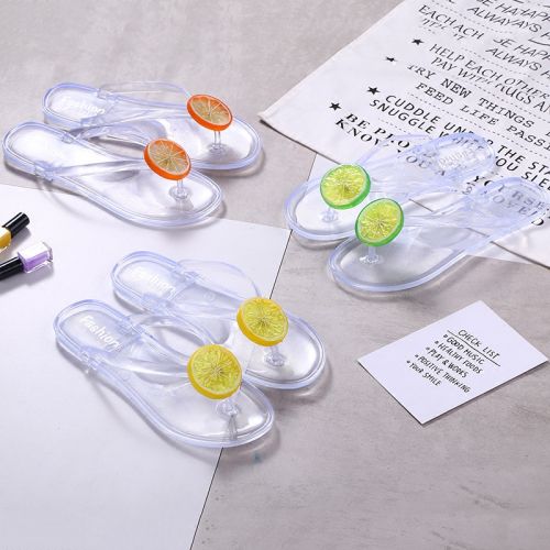 Sandales femme en plastique - semelle Ref 2666670