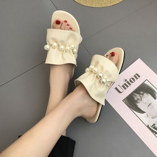 Sandales femme en PU - semelle caoutchouc Ref 2666675