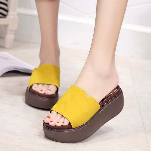 Sandales femme en Daim de vache nubuck - semelle polyurethane Ref 2666677