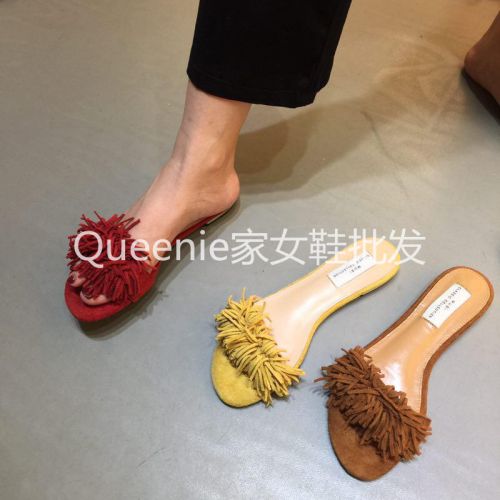 Sandales femme en Daim - semelle caoutchouc Ref 2666678