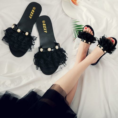 Sandales femme en engrener - semelle caoutchouc Ref 2666689