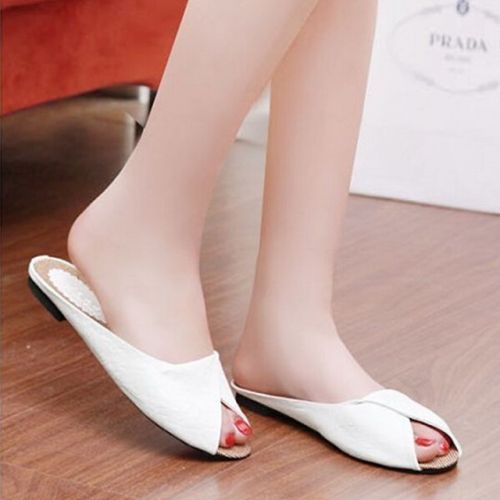 Sandales femme en PU - semelle caoutchouc Ref 2666728