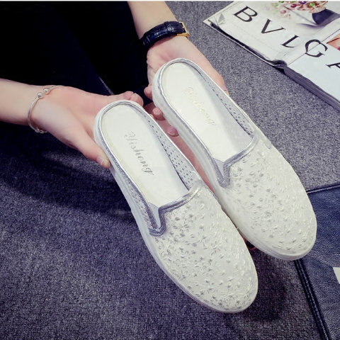 Sandales femme en engrener - semelle plastique Ref 2666729