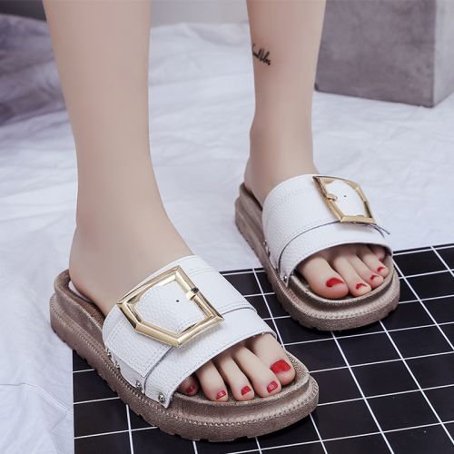 Sandales femme en PU - semelle polyurethane Ref 2666734