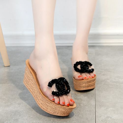 Sandales femme en plastique - semelle polyurethane Ref 2666740