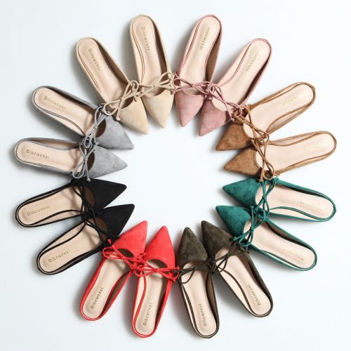 Sandales femme en Daim - semelle caoutchouc Ref 2666746