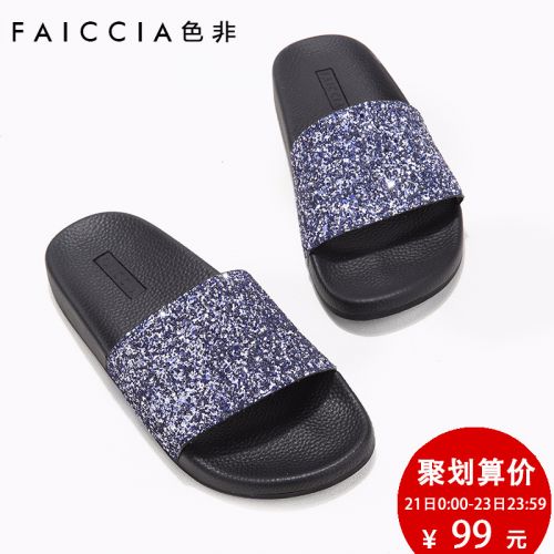 Sandales femme FAICCIA en PU - semelle caoutchouc Ref 2666753