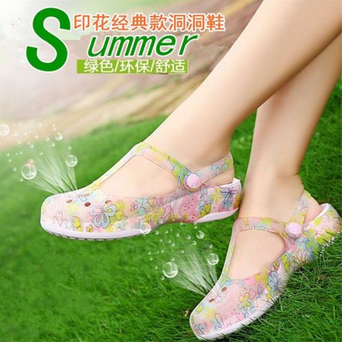 Sandales femme en plastique - semelle EVA mousse Ref 2666779