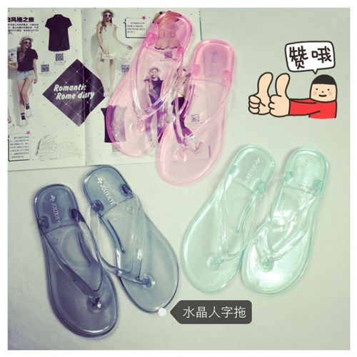 Sandales femme en plastique - semelle Ref 2666807