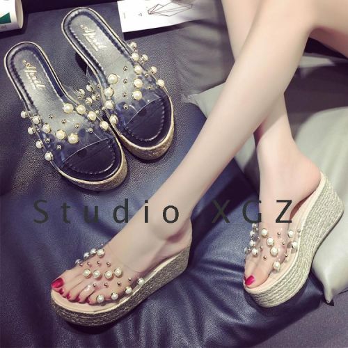 Sandales femme en Une variete de materiaux epissage - semelle polyurethane Ref 2666817