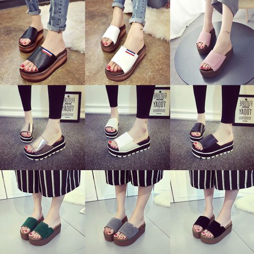 Sandales femme en PU - semelle caoutchouc Ref 2666818